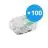 Multipack 100x Lever Wire Connector | Universal | 2 Wires | 0.2-4.0MM
