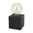 Eglo Table Lamp Prestwick 2 Wood Black | IP20 - Suitable for 1x E27 