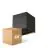 Multipack 4x D'Lite LED Wall Light Elingen Aluminium Black 2.9W 170lm - 830 Warm White | IP65 - Battery-Powered - Light Sensor