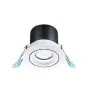THORNeco LED Spot LILY Black 9W 900lm 38D - 930 Warm White | 82mm - Cutout 68mm - IP44 - Best Colour Rendering - Dimmable
